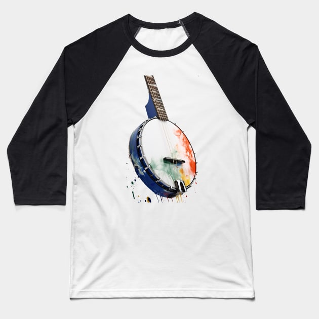 Banjo Baseball T-Shirt by Urban Archeology Shop Gallery